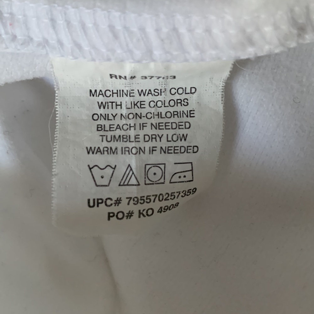 Grand Slam White & Black Performance Jacket Size L - Picture 10 of 10